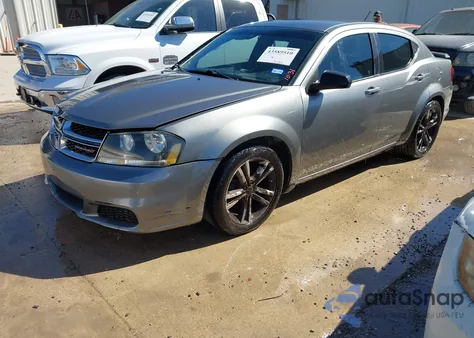 2013 Dodge Avenger Se V6 z USA, uszkodzony, nr VIN 1C3CDZAG5DN657536